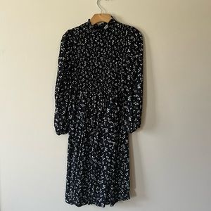 A New Day Target Black and White Floral Dress XS